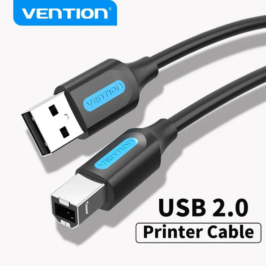 Vention USB-Druckerkabel, USB-Stecker auf A-Stecker, USB 2.0-Kabel