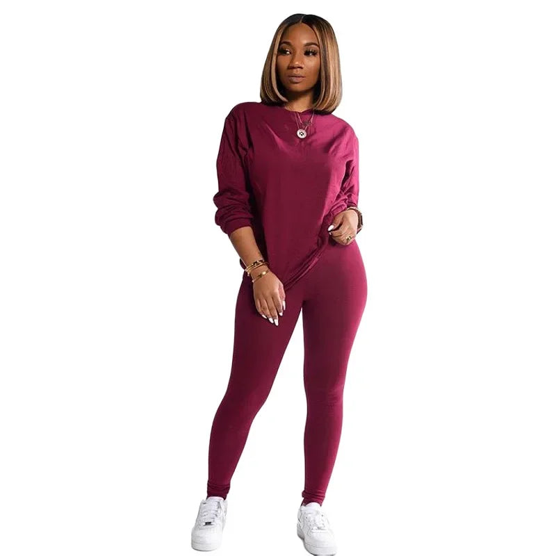 Jogging - Anzug / Trainingsanzug /Leggins Set