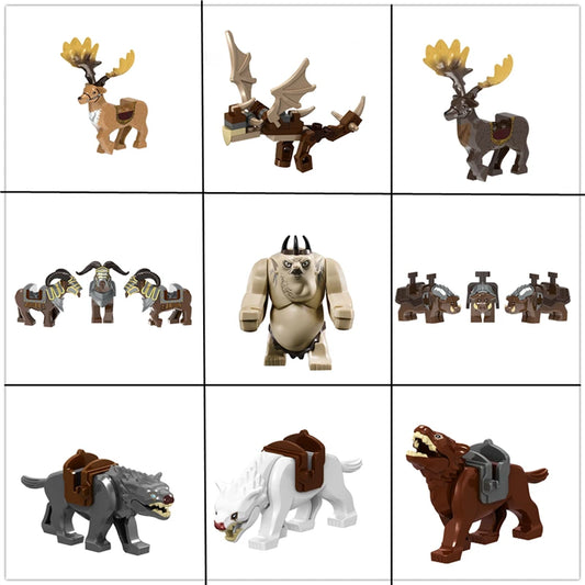 ToylinX Magische mittlere Serie klassische Tiere Bausteine