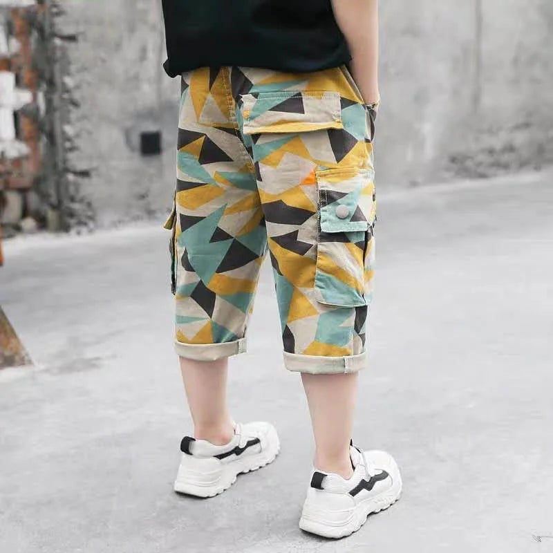 New Boys Camouflage Shorts Summer Größe 110 - 160