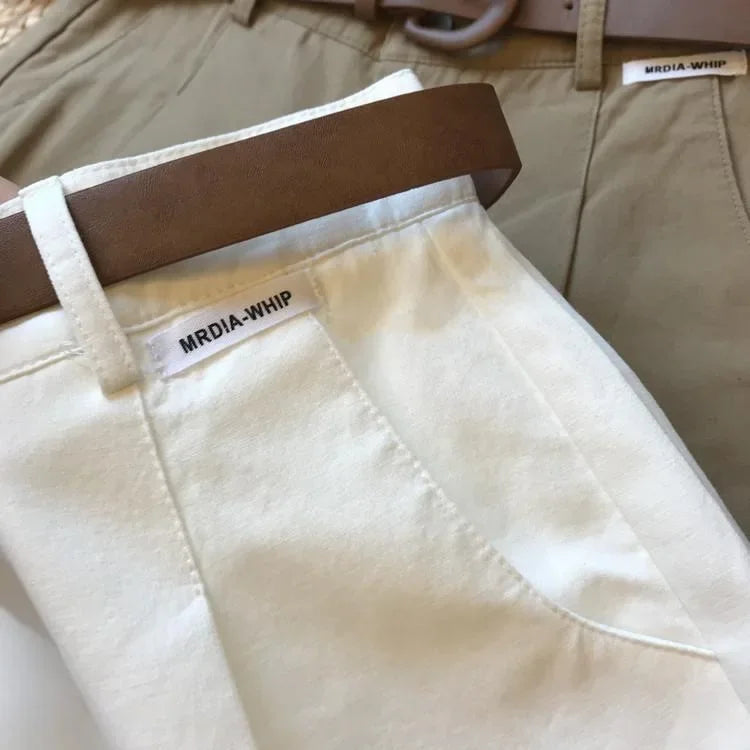 Neue Shorts mit weitem Bein für Damen Model 2024