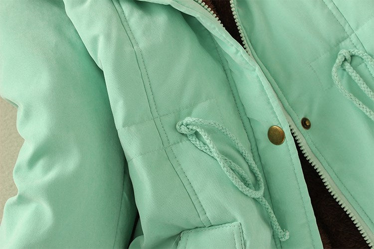 Herbst Winter Baumwolljacke Classic