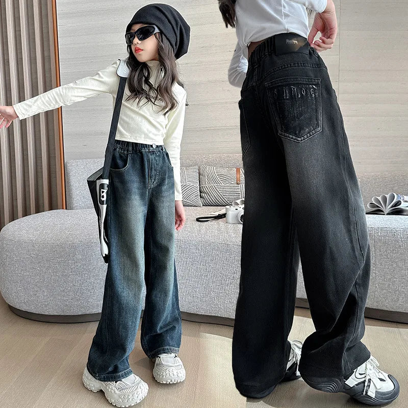 2024 New High Quality Mädchen Jeans 120-170