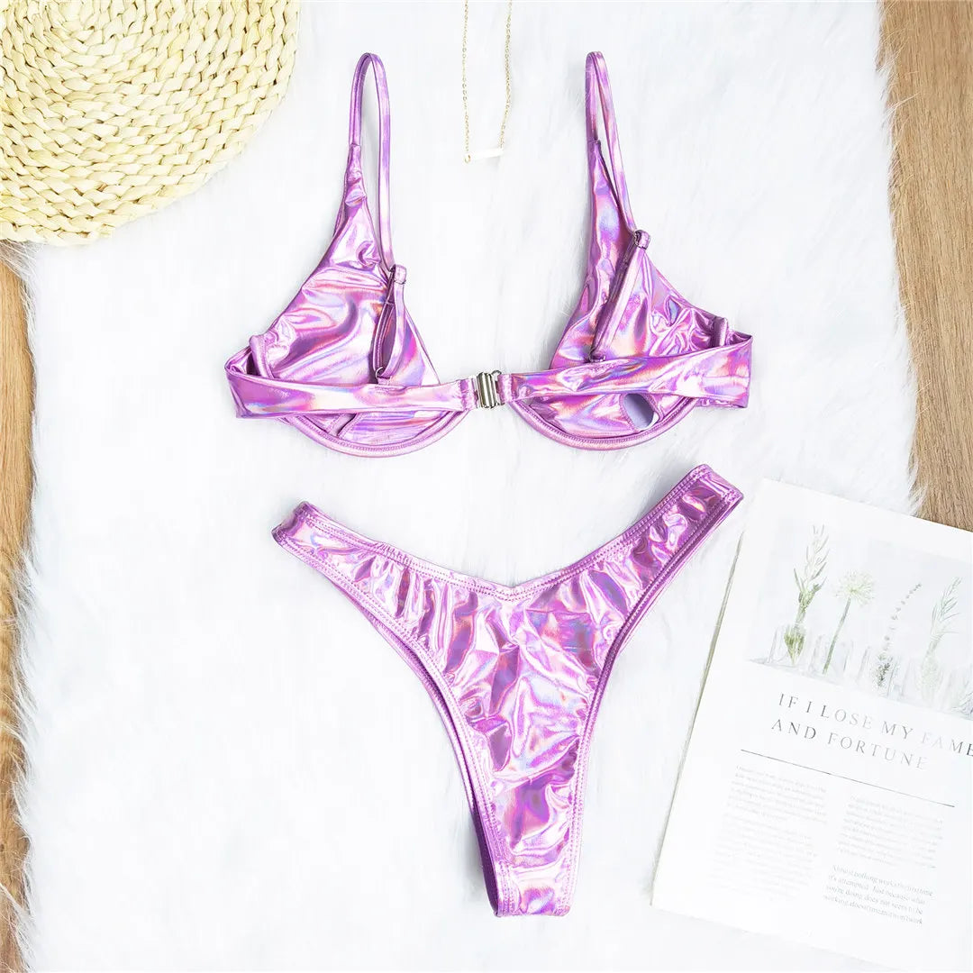 Bikini Set einfarbig