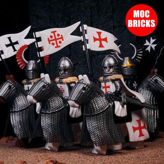 JIMITU Mittelalter Die Kreuzzüge Bausteine-Set
