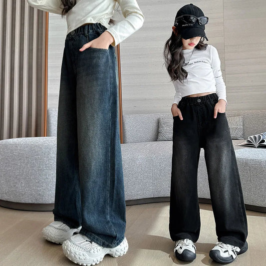 2024 New High Quality Mädchen Jeans 120-170