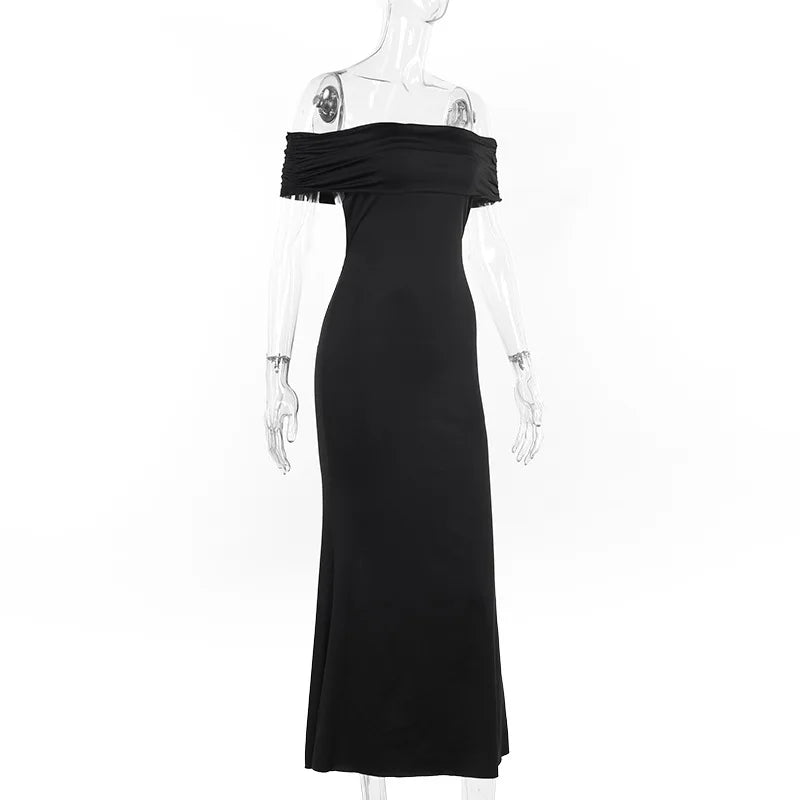 Mozision langes eleganter Kleid