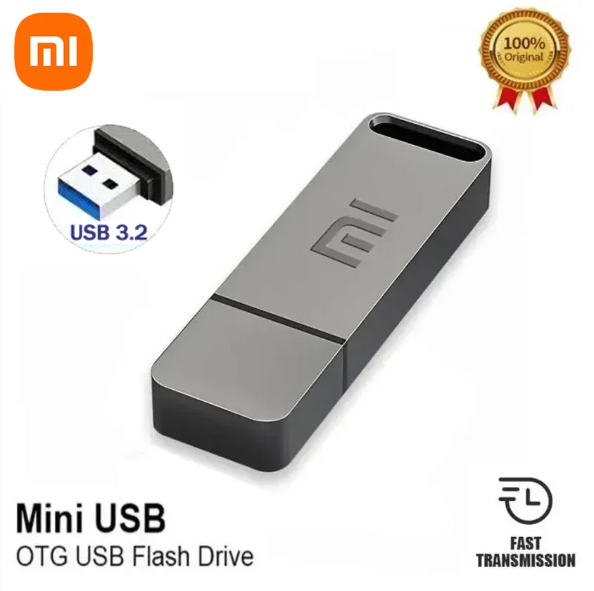 Xiaomi 16TB Flash Drive USB3.2 High Speed Transfer Metal Type C