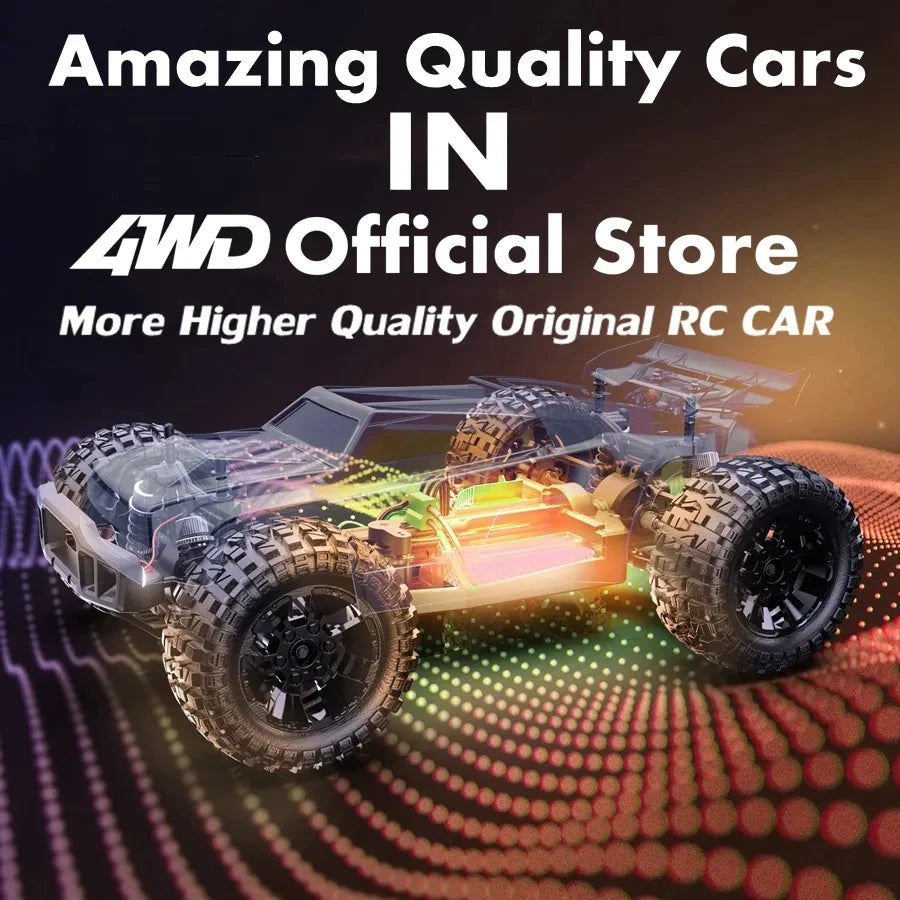 4wd 1:16 RC-Auto 4x4 Offroad-Fernbedienung Hochgeschwindigkeit