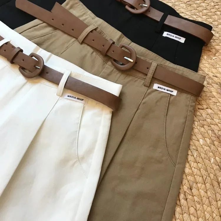 Neue Shorts mit weitem Bein für Damen Model 2024