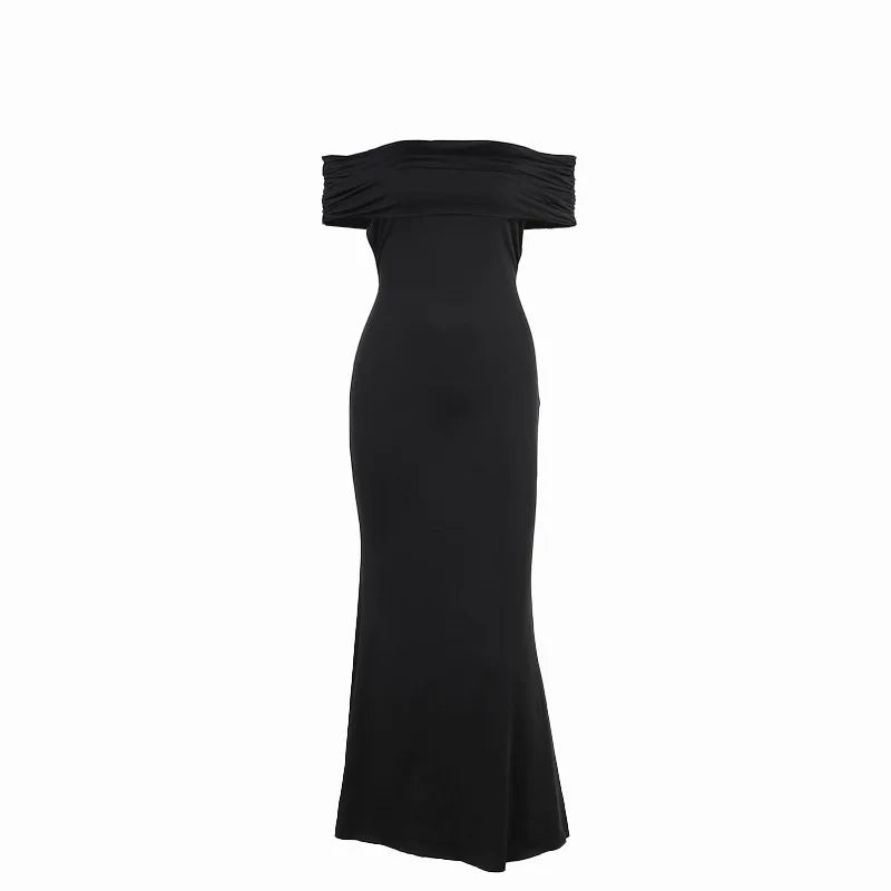Mozision langes eleganter Kleid