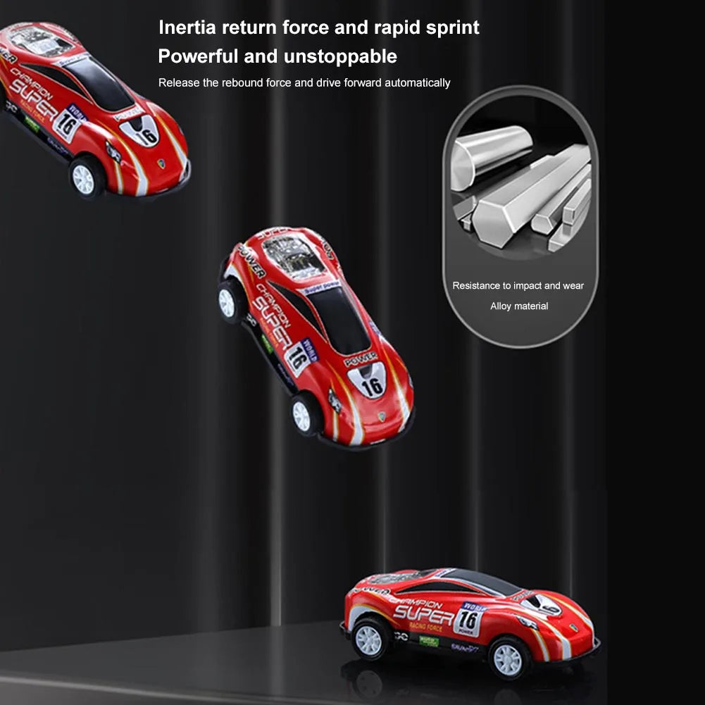 Mini Legierung Auto Modell Set mit Lagerung Box Spielzeug