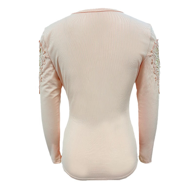 Inpetal Bluse Langarm Slim Fit