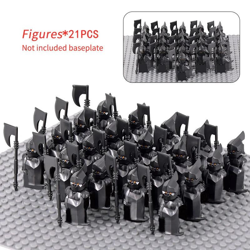 Brickpanda / Die Elfen, Soldat oder Orks Armee Figuren SETS Bausteine