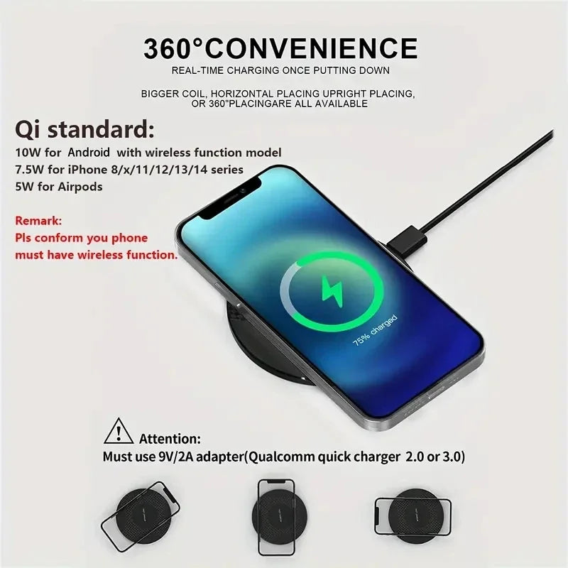 10W Wireless Handyladepad Handyladestation