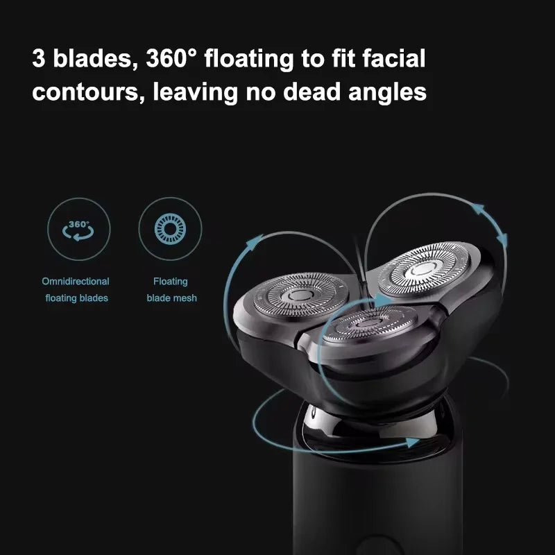 Xiaomi Mijia S500 Electric Shaver 3 Blade Men's Dry & Wet Shaving