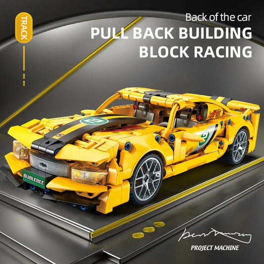 ToylinX 451 Teile Luxus Auto Racing Fahrzeug (Bausteine Set)