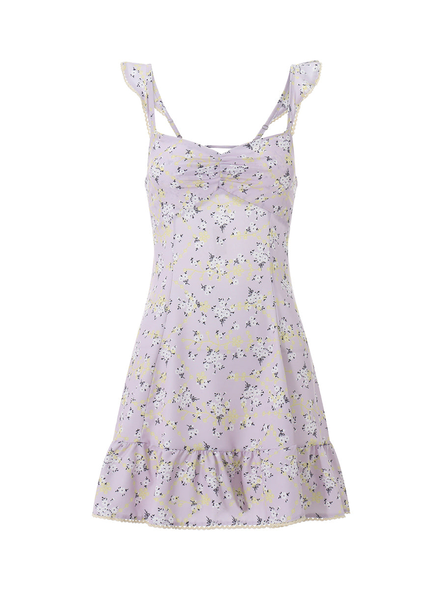 Fairy Cottage Kleid Blumen 90 Jahre Styl