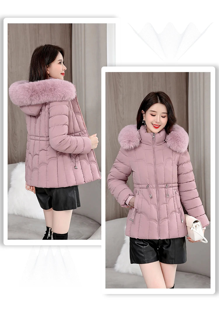 Winter 2024 hochwertige Damen Daunenjacke