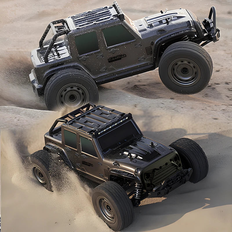 RC-Auto 50 km/h 1/16 Offroad 4WD mit LED-Scheinwerfern
