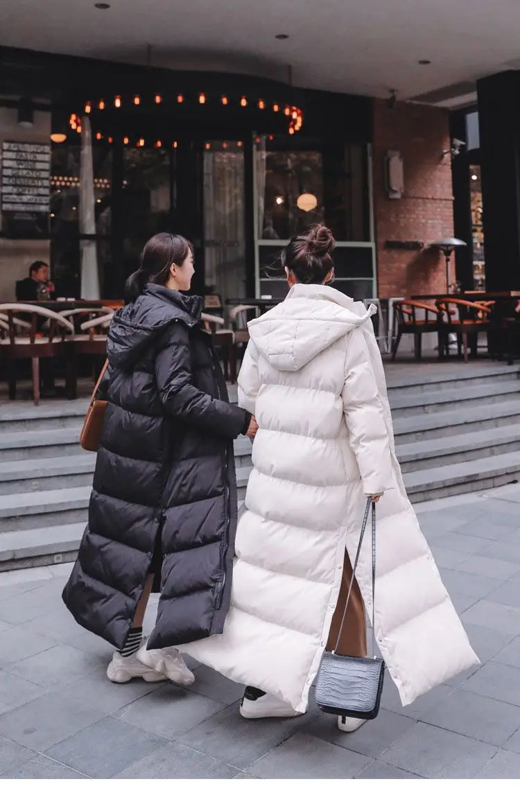 Damen Wintermantel Long Modell 2024