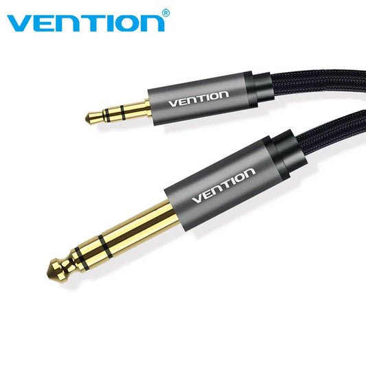 Vention Stecker auf Stecker 3,5 mm auf 6,35 mm Adapter Aux Kabel