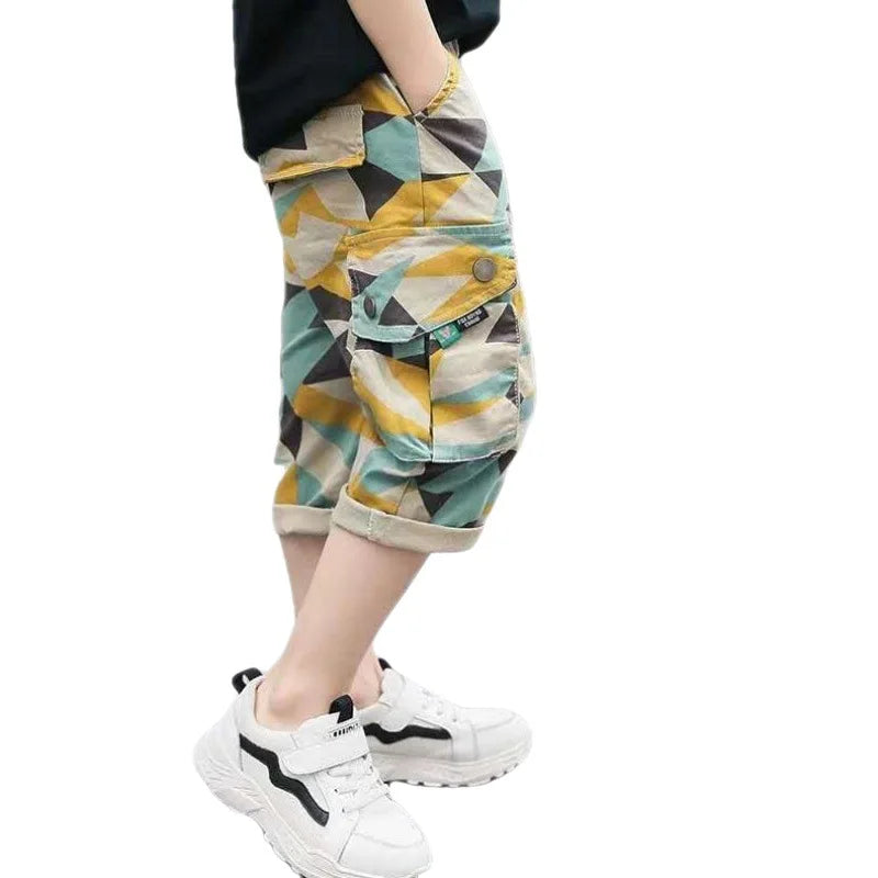 New Boys Camouflage Shorts Summer Größe 110 - 160