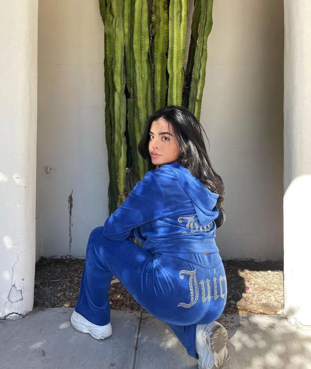 Bigg Orange Damen Jogginganzug Model Juicy
