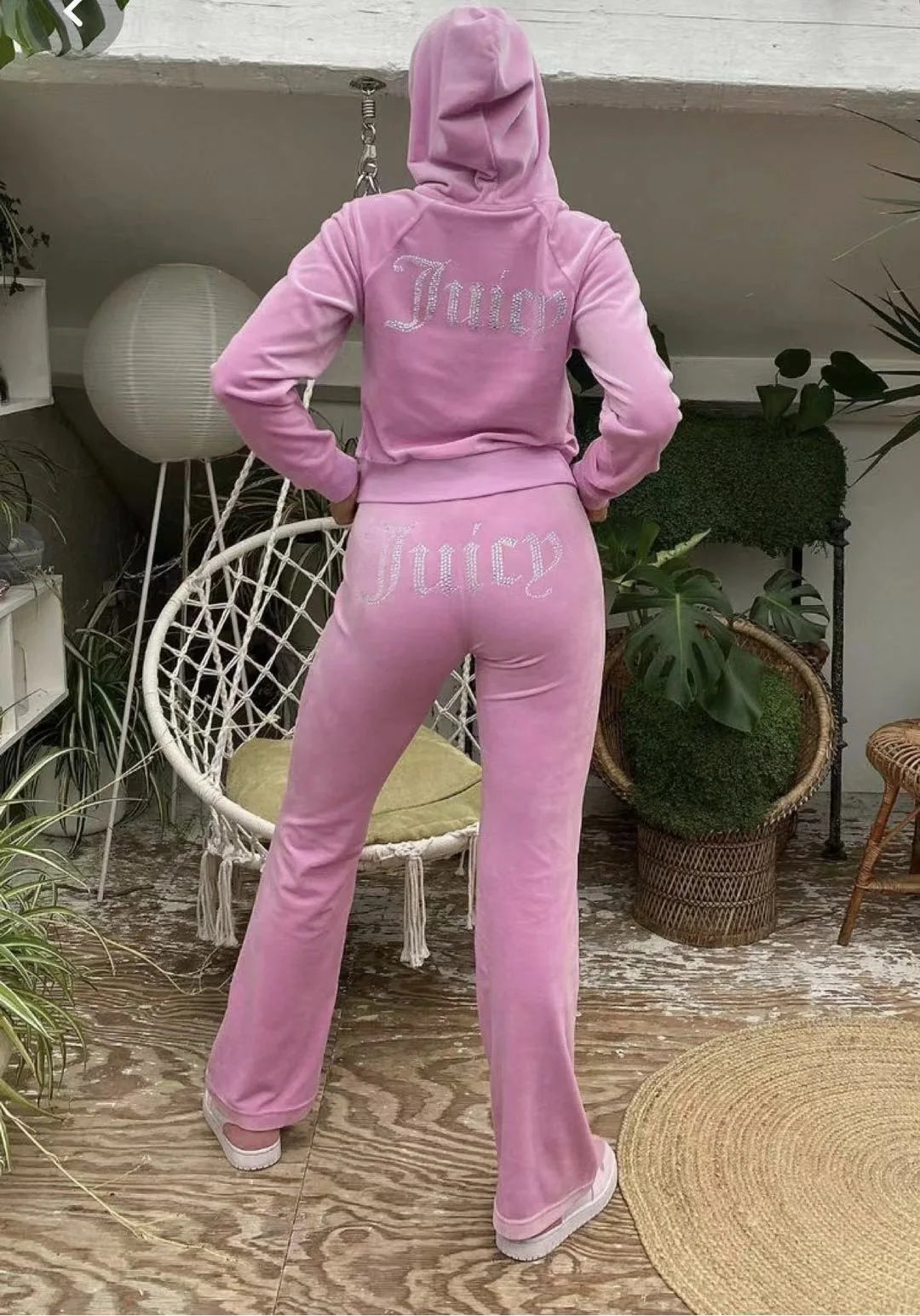 Bigg Orange Damen Jogginganzug Model Juicy