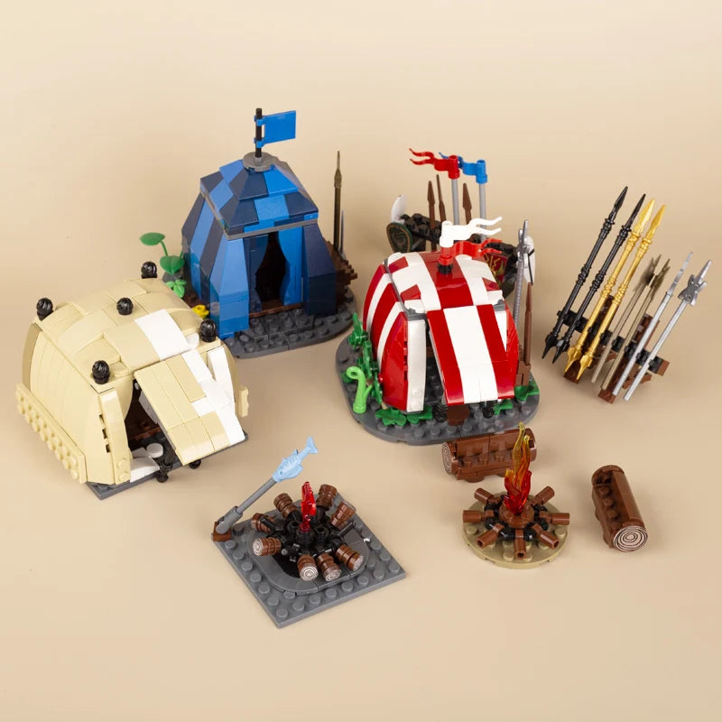 BRICKPANDA Mittelalterliche Sets Bausteine Verschiedene Ausführungen Bausteine-Set