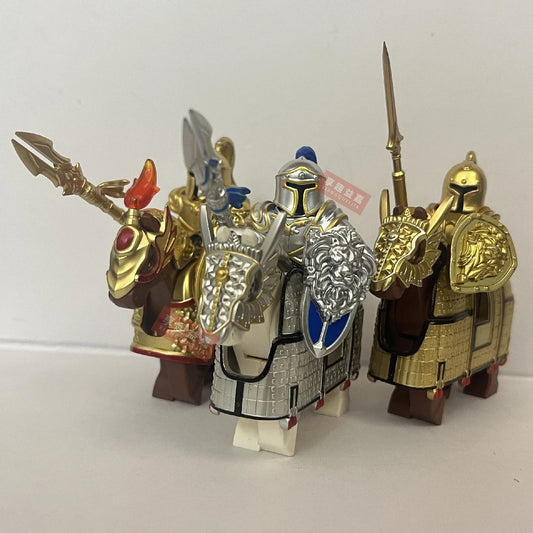 KEEPPLEY Mittelalterliche Antike Ritter Held Wache Bausteine Set