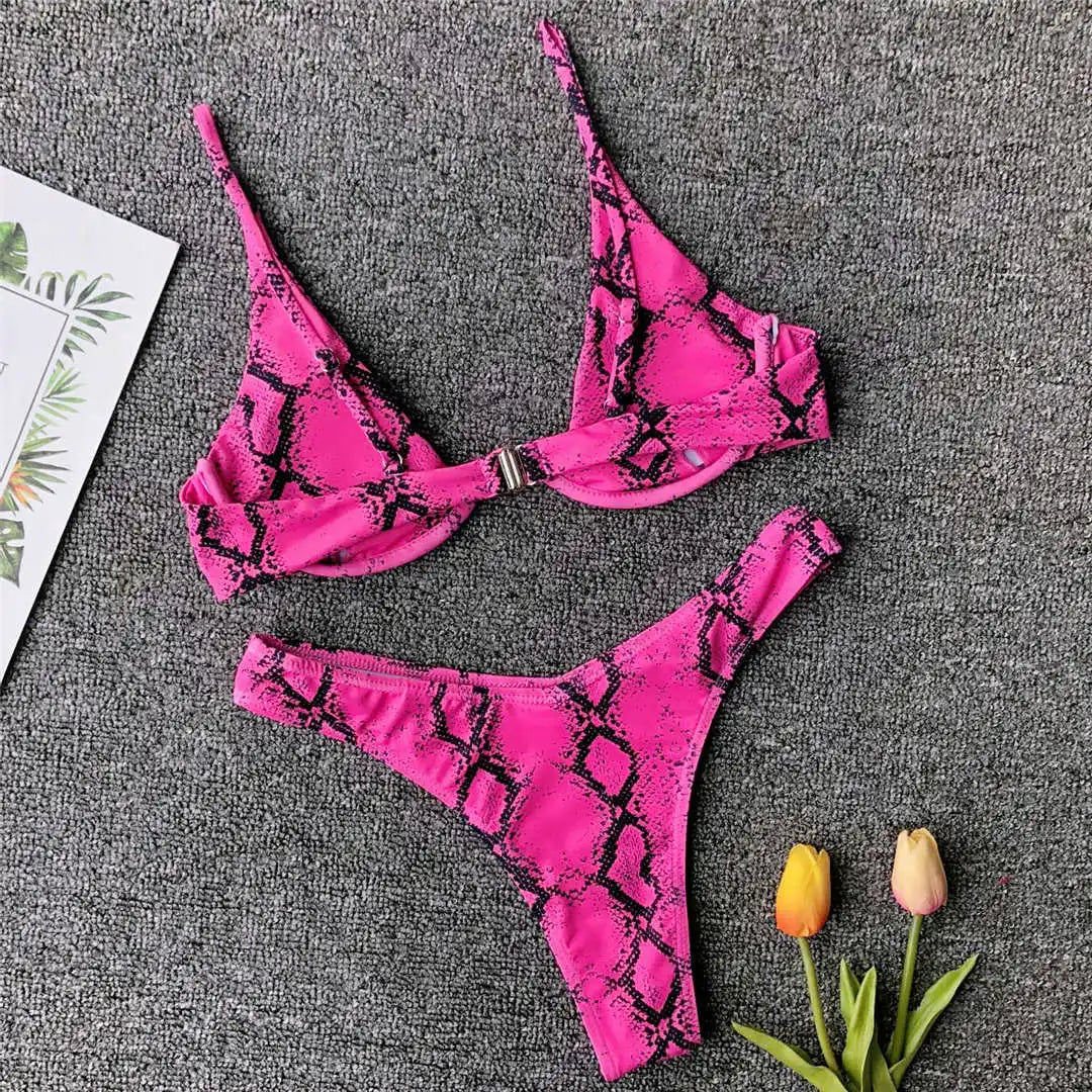 Bikini Set einfarbig