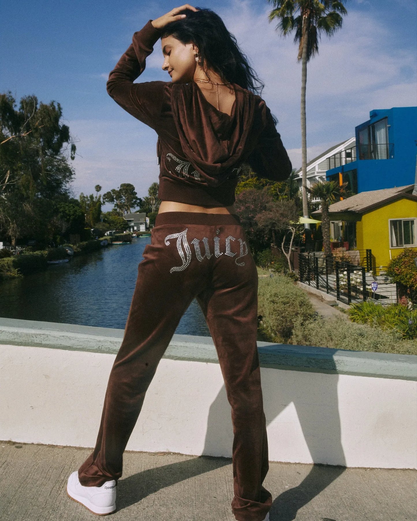 Bigg Orange Damen Jogginganzug Model Juicy