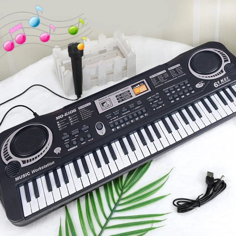 Kinder Keyboard mit Mikrofon für Anfänger