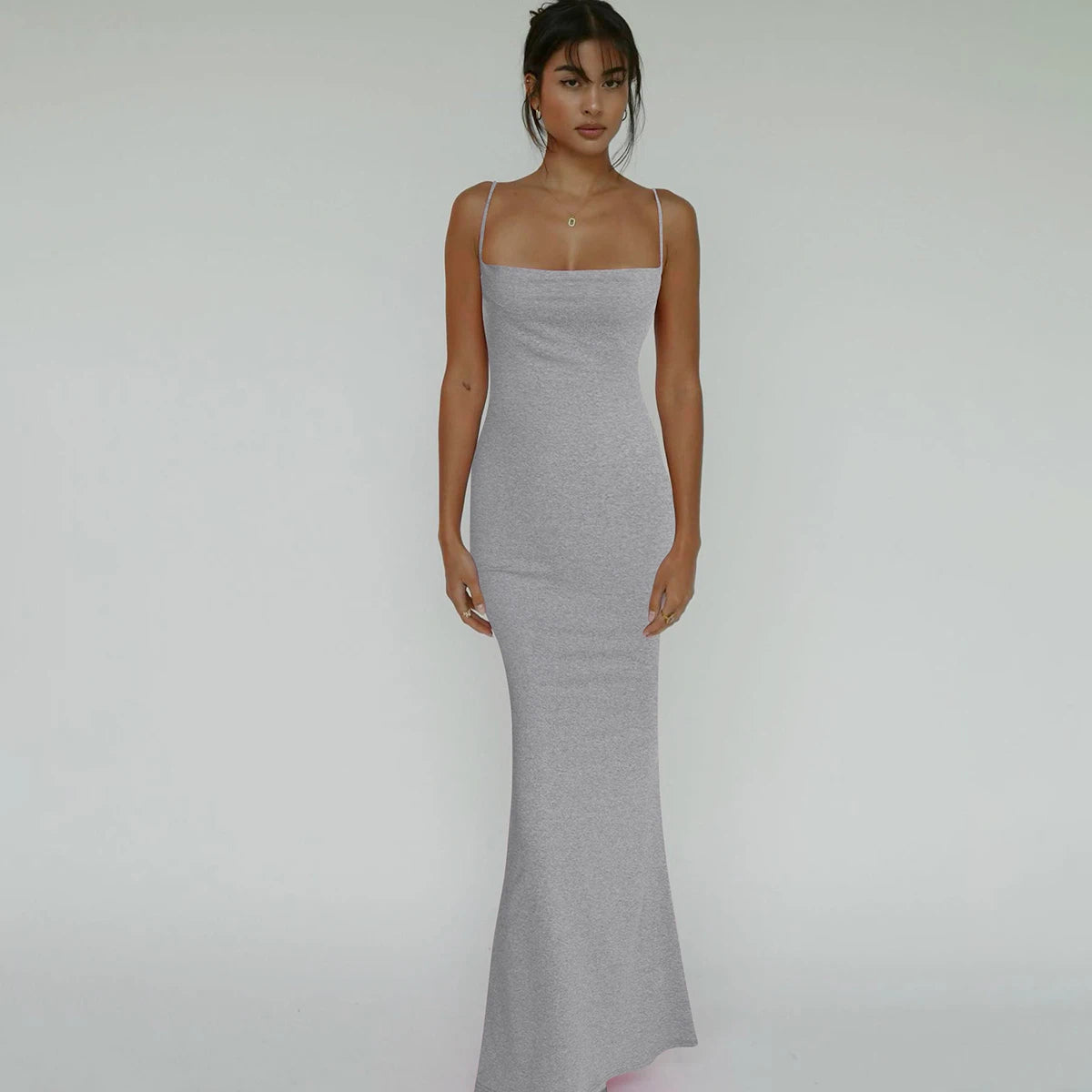 Hugcitar 2024 Frühling langes elegantes Kleid
