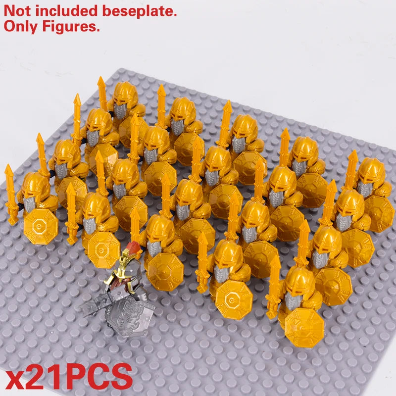 Brickpanda / Die Elfen, Soldat oder Orks Armee Figuren SETS Bausteine