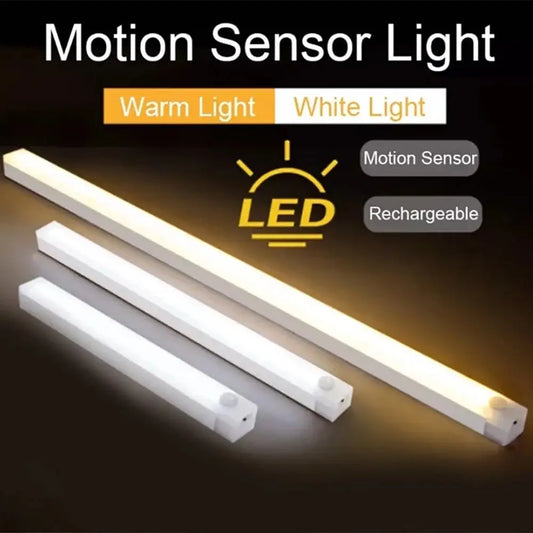 LED-Balken leuchten Typ C wiederaufladbarer Bewegungssensor dimmbarer Detektor