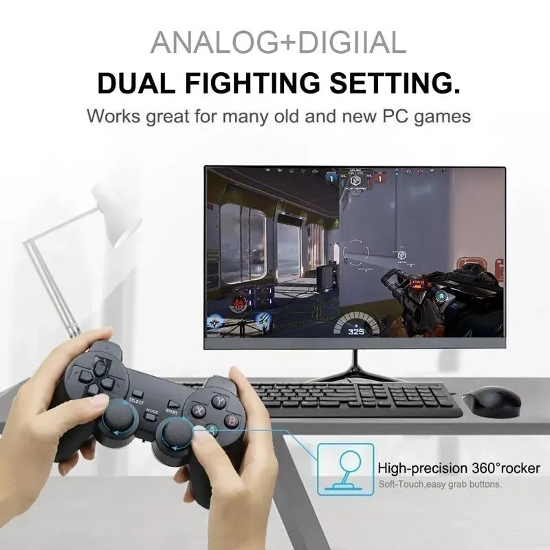 2.4Ghz Wireless Gamepad für PC PS Android Gamebox