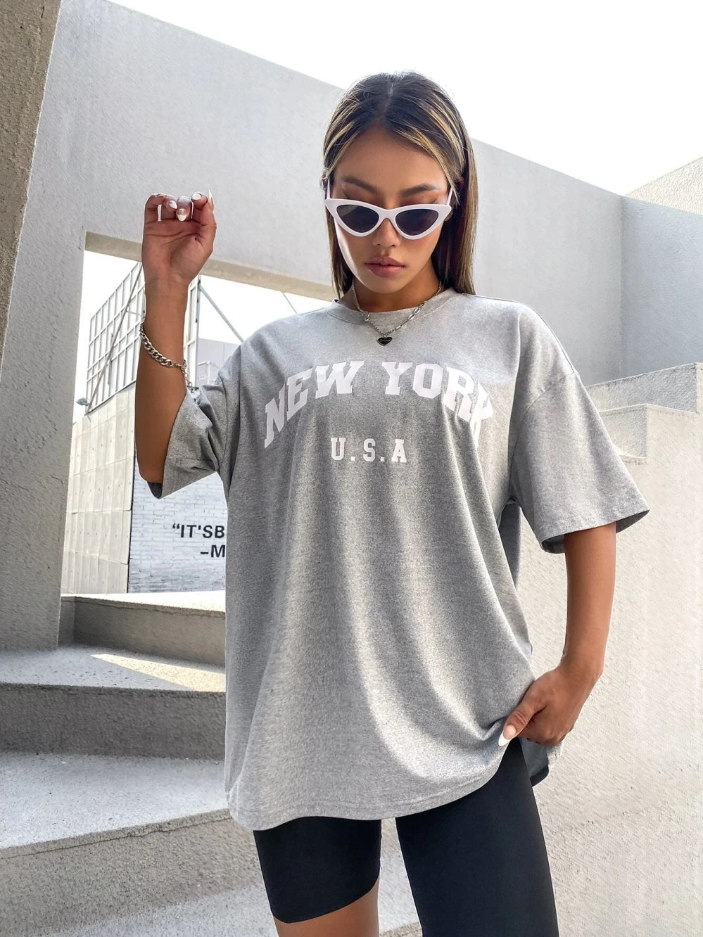 Damen New York City T-Shirt