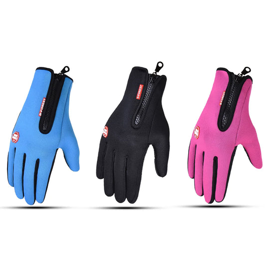 Herbst Winter Motorrad Handschuhe Männer Frauen Winddicht Anti-slip Touchscreen