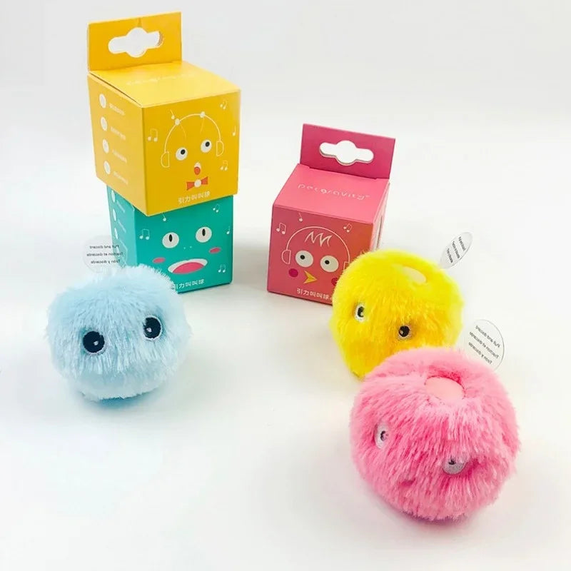 Interaktiver Ball Smart Katze Spielzeug Plüsch Elektrische Katzenminze