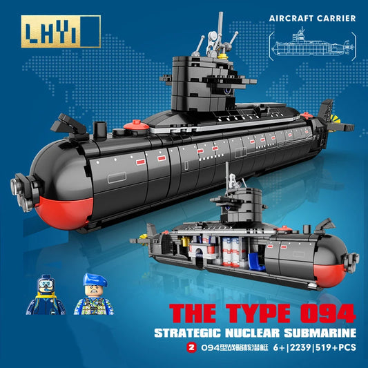CyunSing Militär Atom-U-Boot Bausteine Set