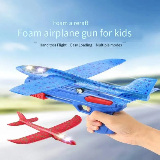 Glühende Schaum Flugzeuge 10m Launcher Katapult Segelflugzeug
