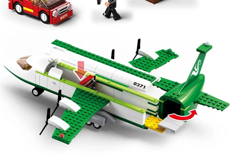 Sluban verschiedene Airbus Modelle (Bausteine Sets)