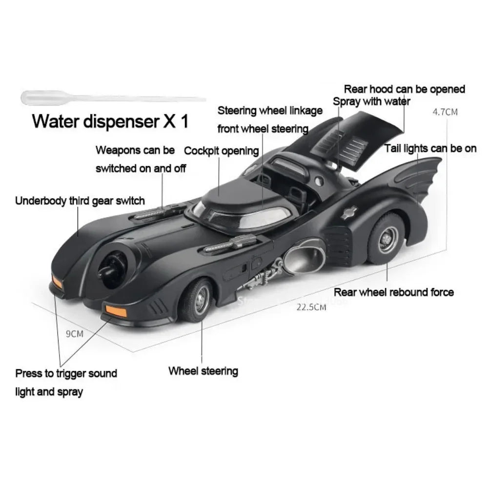 Batman Batmobile Modell Simulation Metall