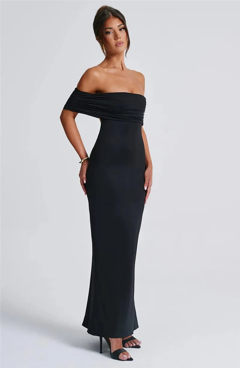 Mozision langes eleganter Kleid