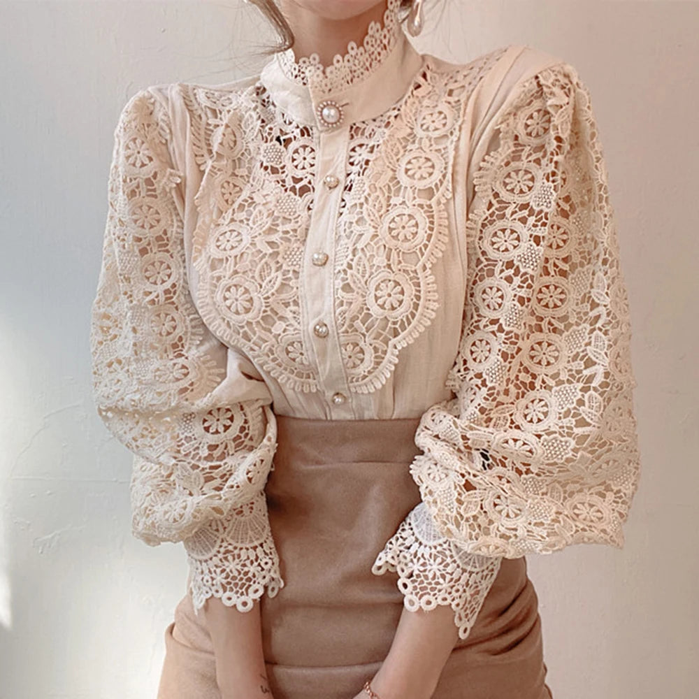 WonMiracle Bluse / Spitze