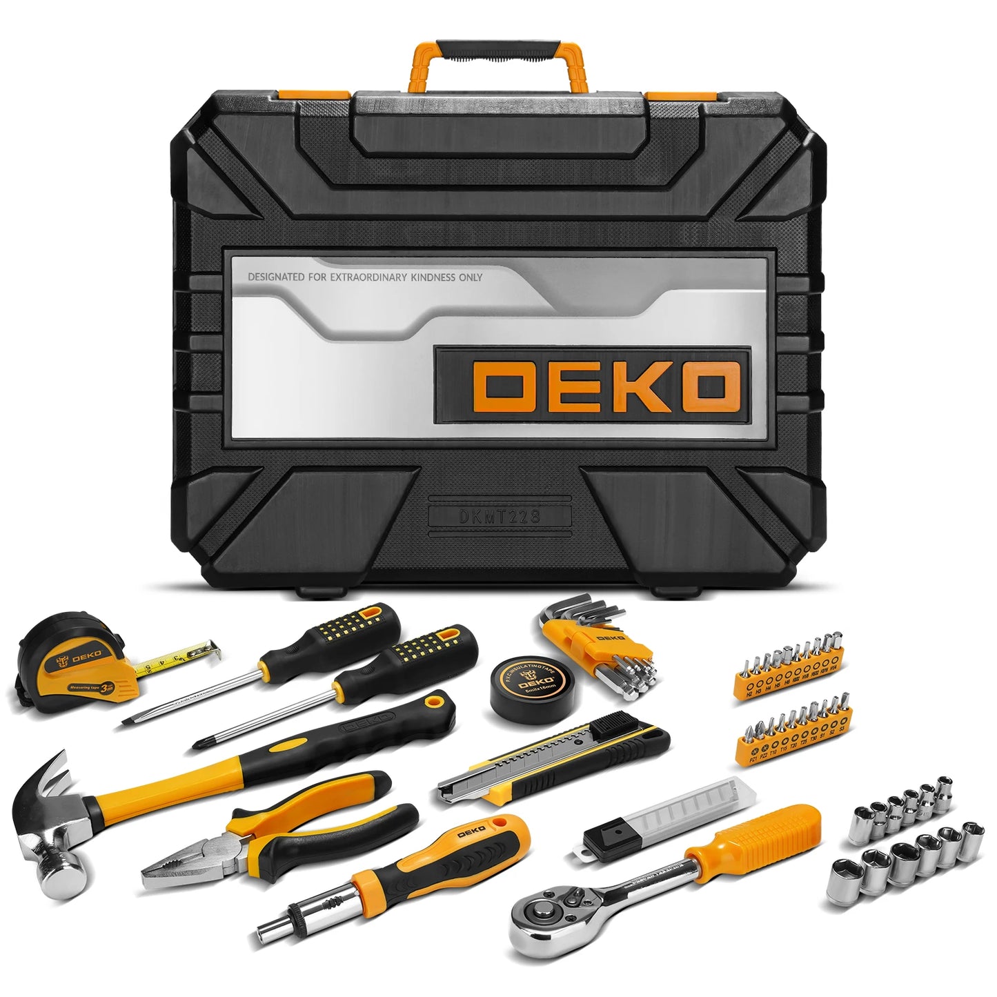 Deko 228teilige Steckschlüssel Autoreparaturwerkzeug - Kombination