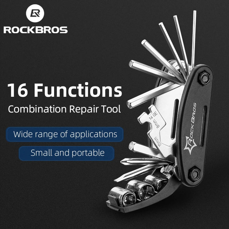 ROCKBROS 16 in 1 Multifunktionsreparatur Tool Kit