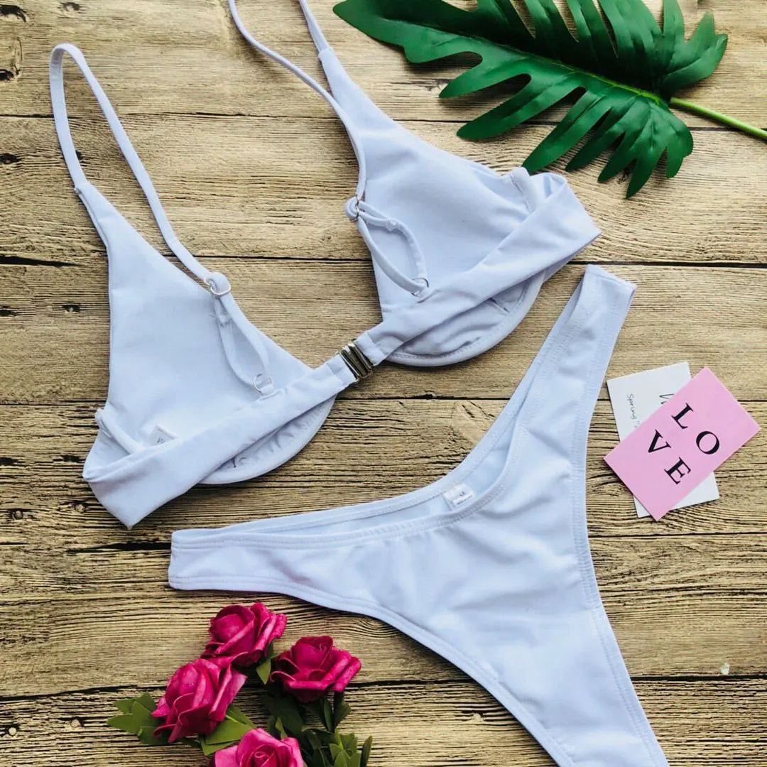 Bikini Set einfarbig